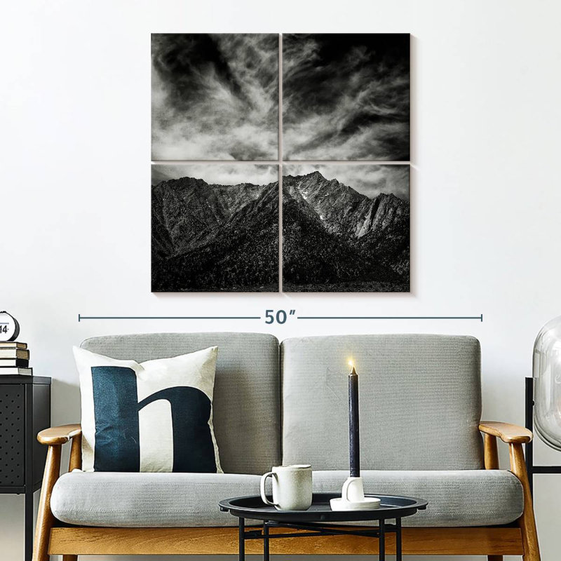Alvord Mt. Whitney Summit Storm, 32" H x 32" W