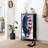 4 Drawer Dresser for Bedroom, Narrow Chest of Drawers, Wooden Top and Study Iron Frame 18"x37.5"-(WxH)