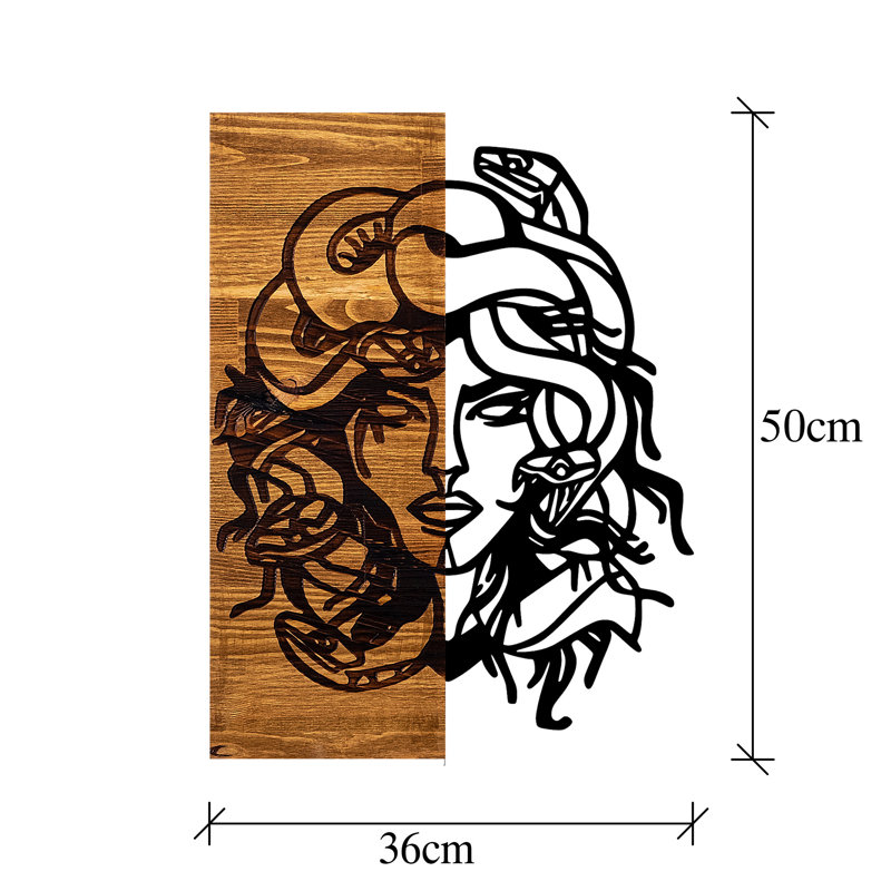 Décoration murale en bois