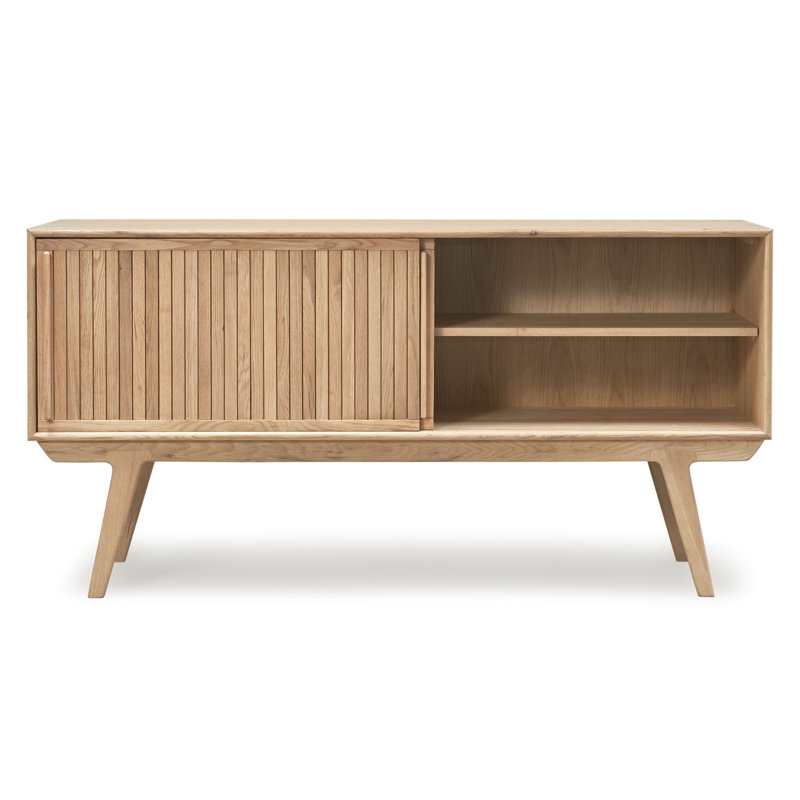 62.9'' Solid Wood Sideboard, Oak