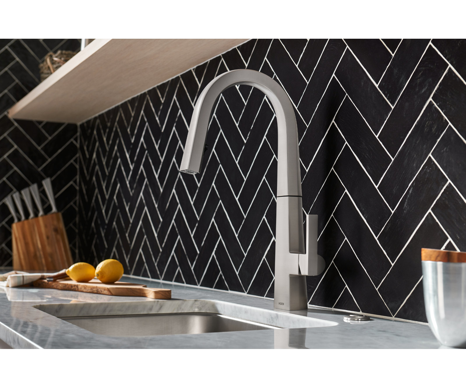 Nio Pull-Down Faucet with Accessories, Spot Resist Stainless