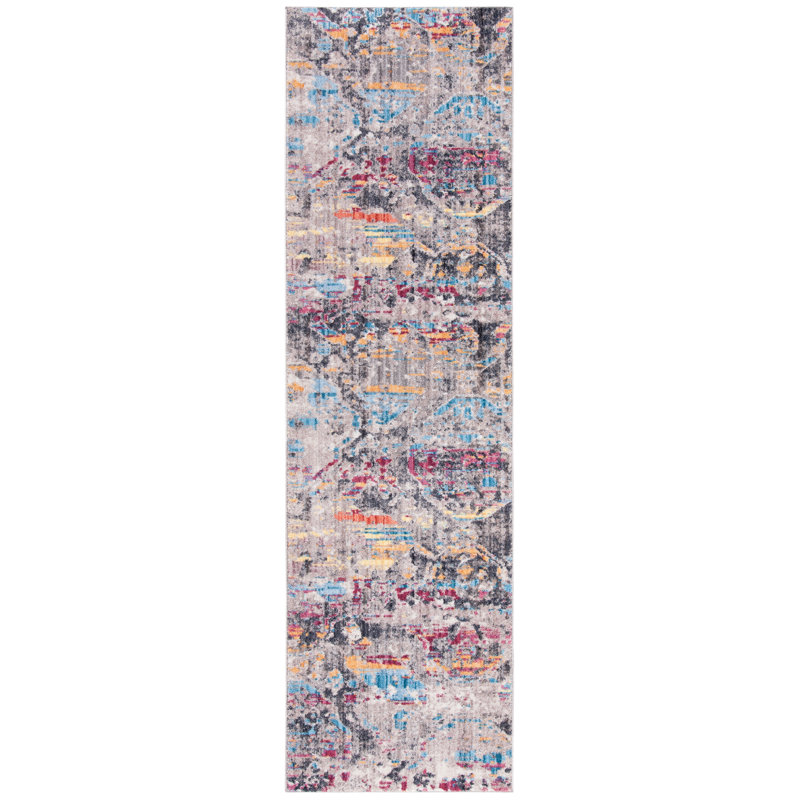 Hakala Abstract Hand Woven Area Rug, Runner 69 x 244 cm
