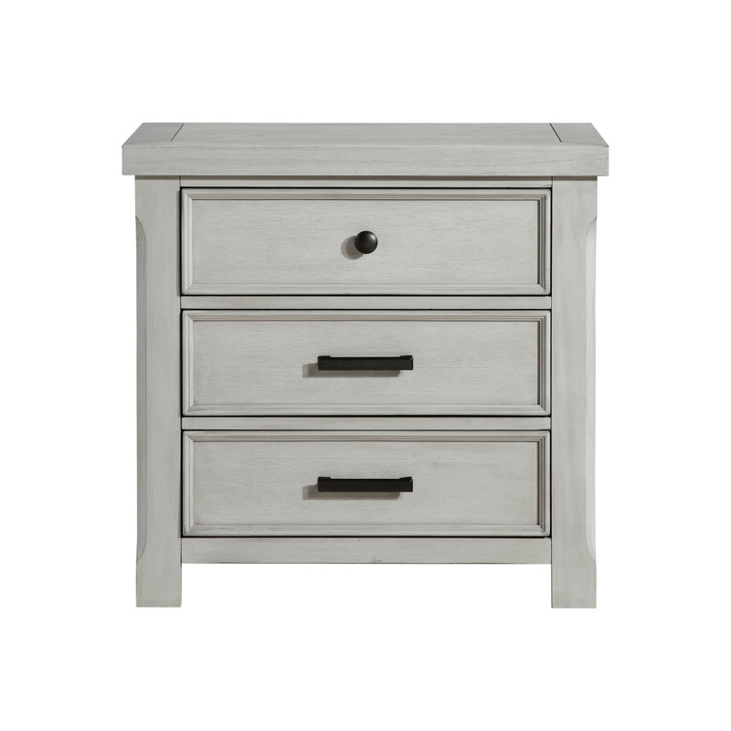 Marquart 3 Drawer Nightstand