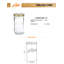 Glass Jar - Set of 6-1353831440