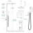 12Inch Rainfall Shower System-110777538