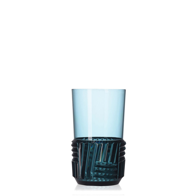 Trama Drinking Glass, Light Blue
