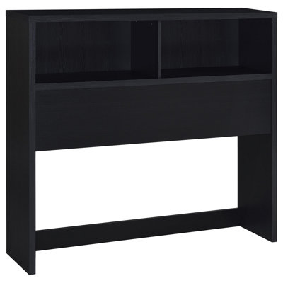 Geary Black 49-inch Full Bookcase Headboard