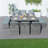 Amher 10 - Person Wicker Patio Dining Set with Rectangular Table , Cushions Included-826563053-927614629