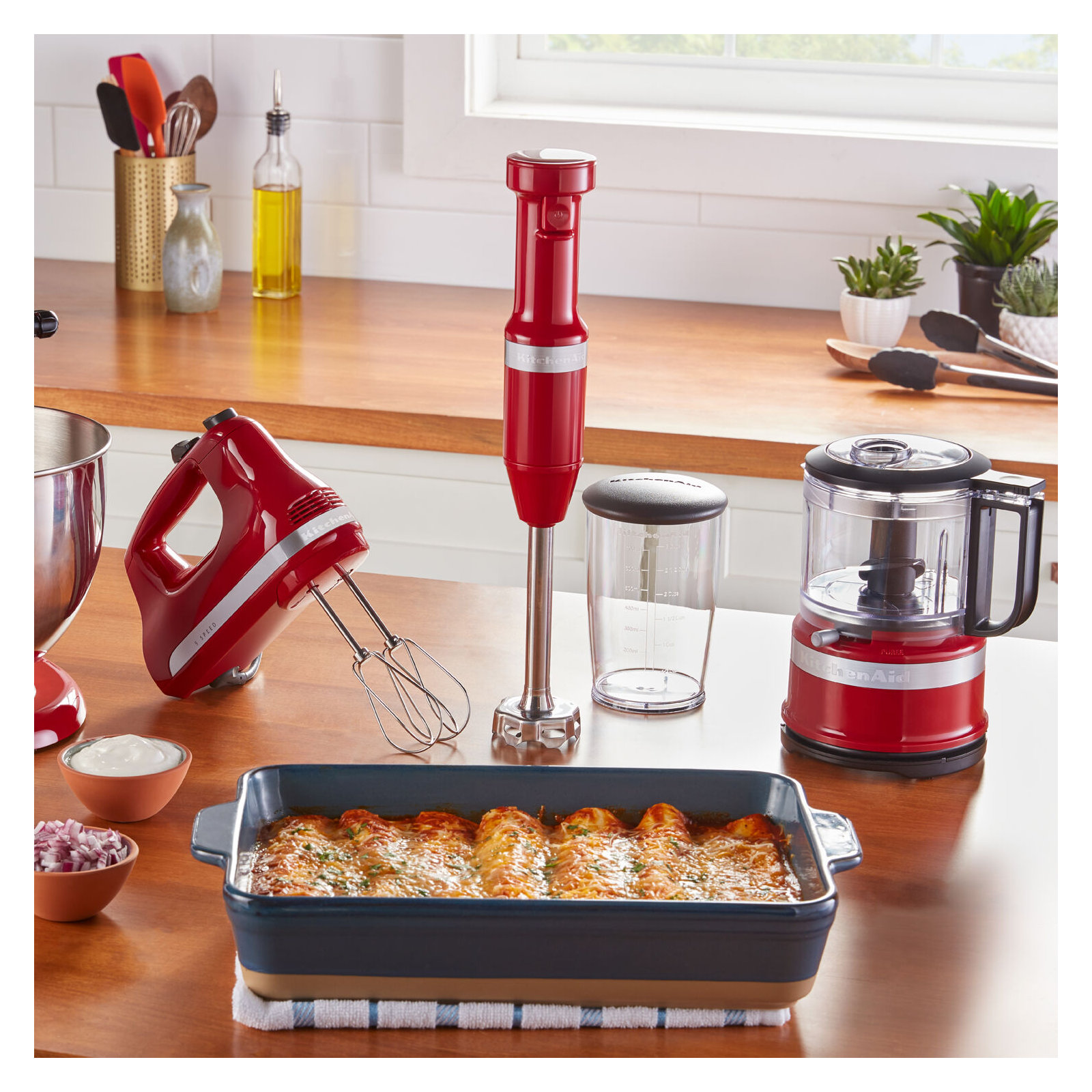KitchenAid® 3.5 Cup Food Chopper, Empire Red