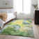 Premium Machine Washable Cerrito AMF504 Yellow Rug