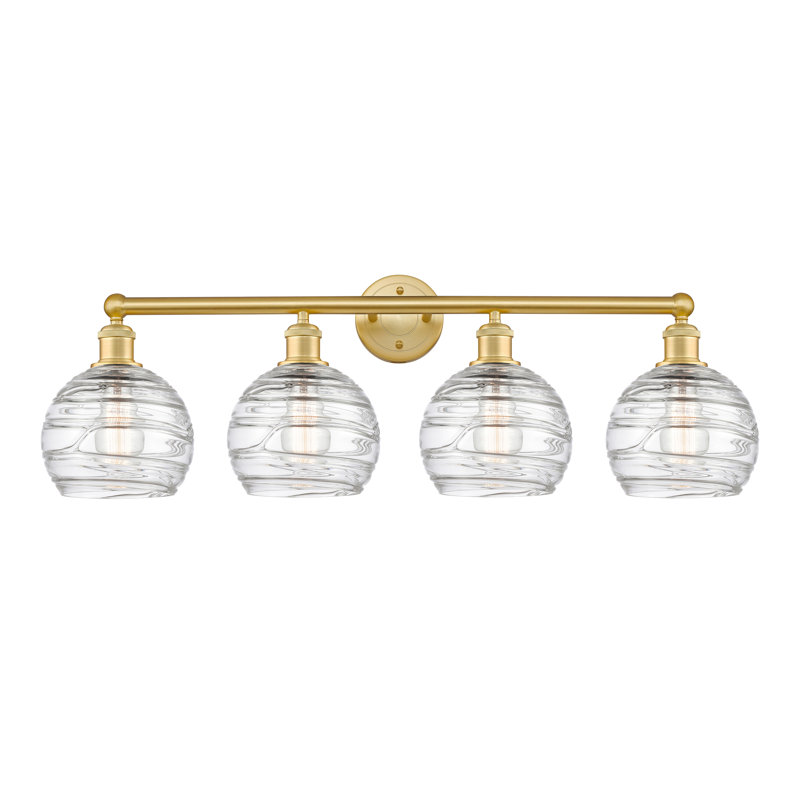 Essex 4 - Light Dimmable Vanity Light, Satin Gold