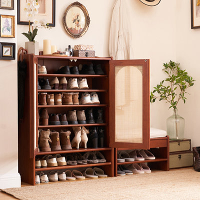 Range-chaussures minimaliste de style japonais