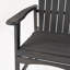 Ensemble de 2 chaises de salle à manger Adirondack résistantes aux intempéries