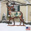 Art de jardin paysages en bois de cerf