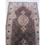 Tapis de couloir brun en laine noué à la main 2 pi 6 po x 10 pi 1 po Mahi