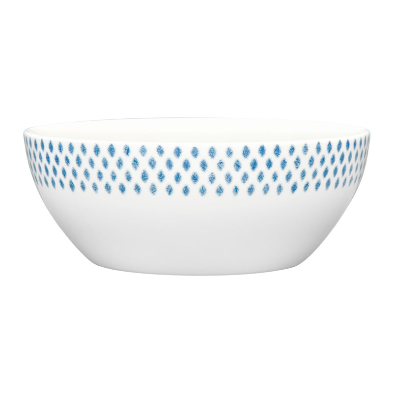 Noritake Hammock Small Serving Bowl, 47 oz., Blue