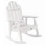 Chaise berçante d'extérieur en plastique Rialto-5667646
