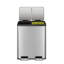 Ecocasa Recycling Bin 30+30L
