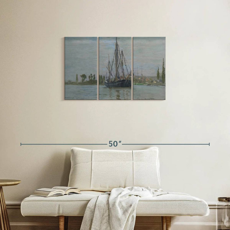 Mehar Anchored Chasse-Maree, 20" H x 33" W