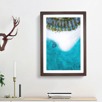 Fushifaru in the Maldives 1 Piece Single Picture Frame Painting on MDF
