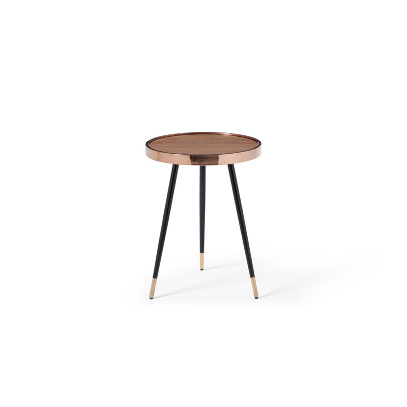 Table de bout à 3 pieds, 24" H x 18" W x 18" D