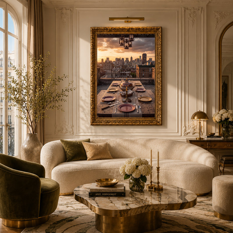 Art mural sur toile Rustic, H 30 po x l 20 po