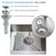 Évier à lessive autoportant L 28 po x l 22,1 po avec robinet-90954355