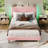 Samiha Upholstered Platform Bed with LED Lighting Headboard-976780746-978940313