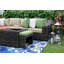 Ensemble sectionnel 8 pièces sunbrella williams avec coussins