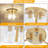 Bora 3 - Light Glass Flush Mount Ceiling Light for Kitchen Bedroom Entryway Hallway-1762070622-1754219979