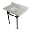 Carrara Marble 36" Single Bathroom Vanity Set-30370530
