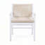 Fauteuil d'extérieur en bois d'acacia avec corde