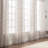Maizee Striped Semi Sheer Rod Pocket Curtain Panel-53891095-53891082