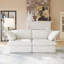 Fairford 2-Piece Upholstered Modern Fabric Loveseat Sofa-823158208