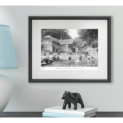 Shanklin, The Entrance To The Chine 1913 - Single Picture Frame Print