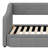 Twin XL To King Size Upholstered Daybed With Two Drawers, Linen Sofabed For Kids Adults Bedroom,No Box-Spring Needed-2108933589