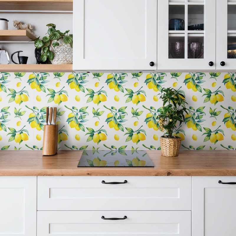 Aundrey 50x100 cm Pvc Singular Tile inGreen