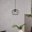 1 - Light Matte Black Chandelier Pendant