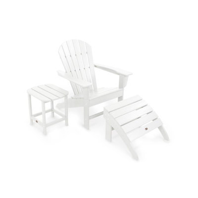 POLYWOOD South Beach Adirondack 3-Piece Set by POLYWOOD