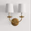 Clove Sconce Double