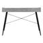 Bureau d'ordinateur, bureau personnel, ordinateur portable, tablettes de rangement, travail, stratifié, métal, contemporain, moderne-570917014