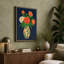 Flowers in Ceramic Vase Botanical 1 Piece Wrapped Canvas Wall Art-111924485-111924540