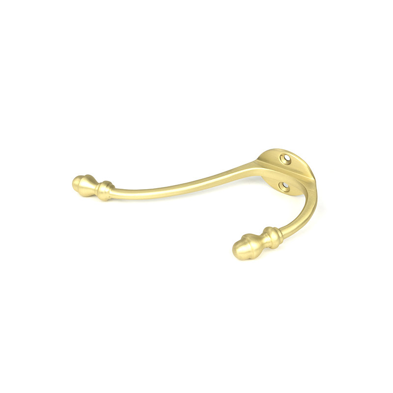 Brass Hook, Satin Brass