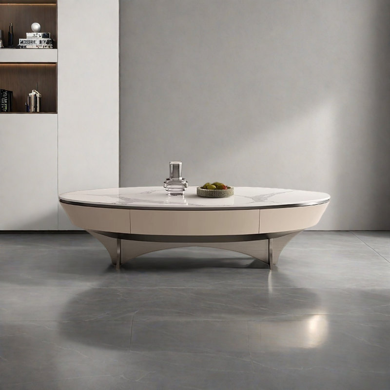Table basse de style italien minimaliste