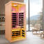 Grand sauna en pruche pour une personne