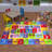 ABC Alphabet ASL Sign Language Learning Game Play Non Slip Kids Rug Carpet Classroom Playroom Mat-687293976