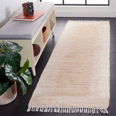 Annia Hand Woven Cotton Striped Rug
