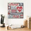 «Our Patriotic Love» par Art Licensing Studio, art mural sur toile