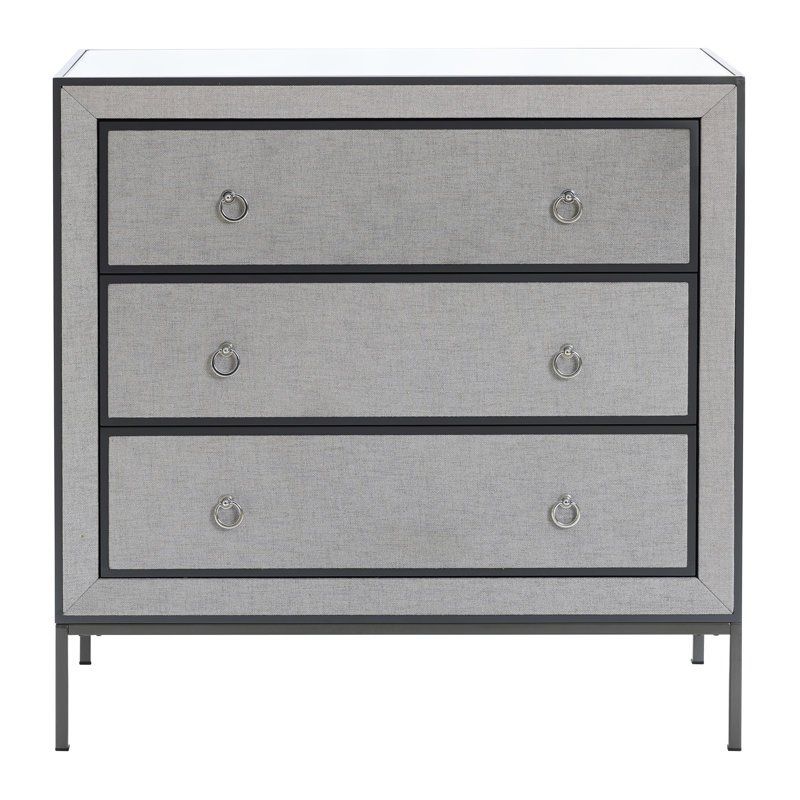 Commode à miroir 3 tiroirs Jannike