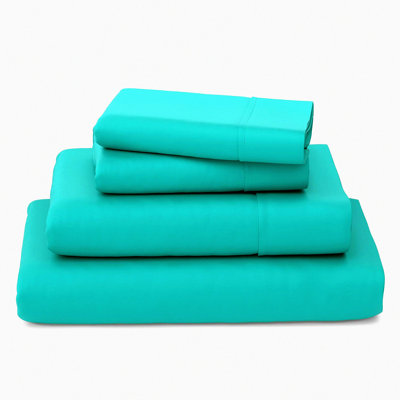 Cool Rayon From Bamboo Silky Soft Sheets - Luxury 4-Piece Bedding Set with Deep Pockets. Breathable Rayon Blend Derived from Bamboo for a Cooling Sleep Experience.